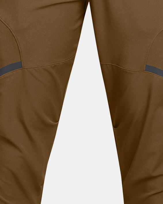Men's UA Unstoppable Cargo Pants, Brown, pdpMainDesktop image number 5