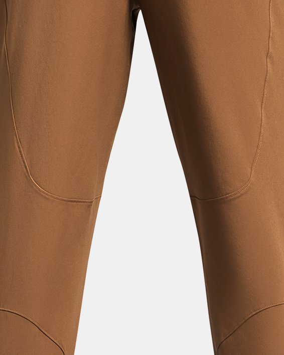 Men's UA Unstoppable Joggers in Brown image number 6
