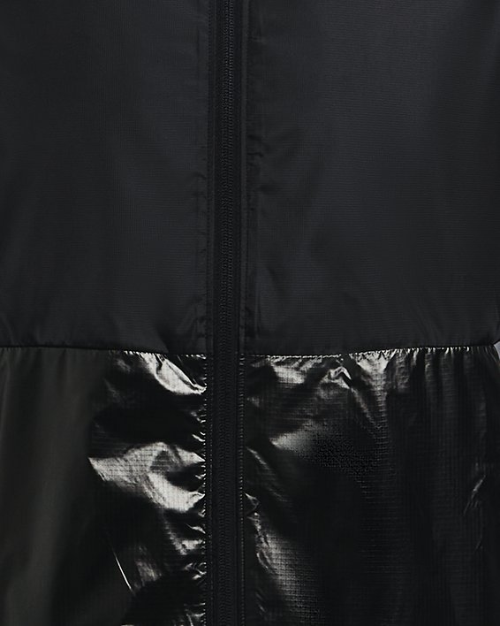 Men's UA RUSH™ Legacy Windbreaker Jacket, Black, pdpMainDesktop image number 6