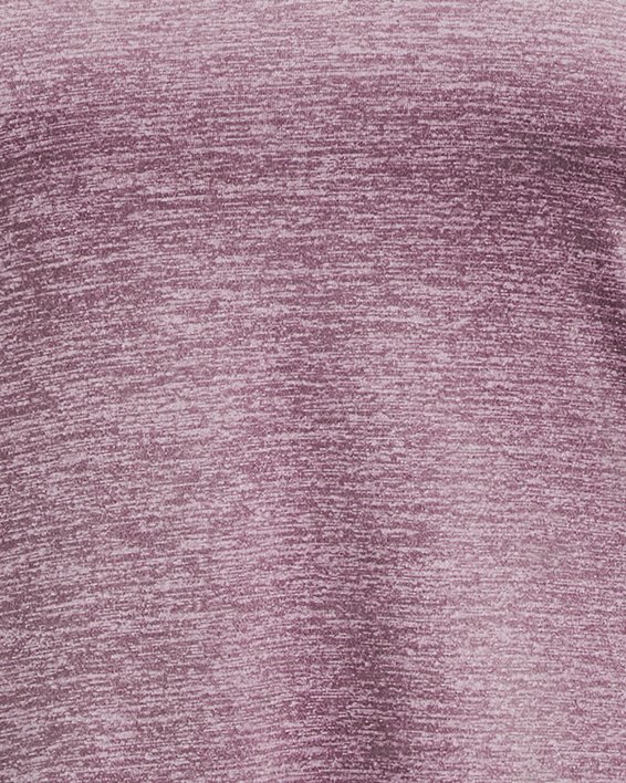 Women's UA Tech™ Twist V-Neck Short Sleeve, Purple, pdpMainDesktop image number 4
