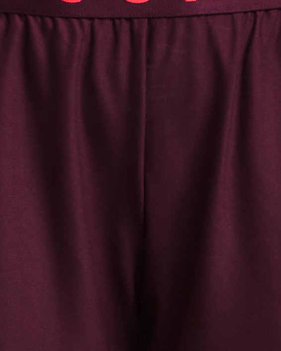 Women's UA Play Up 3.0 Shorts, Maroon, pdpMainDesktop image number 6