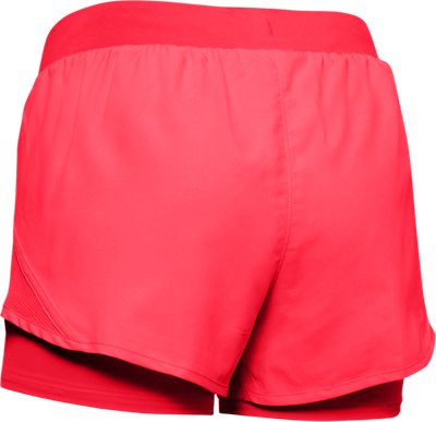 under armour fly by 2 shorts womens