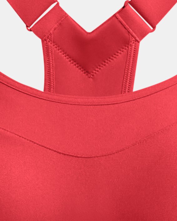 Sujetador Deportivo Armour® High Crossback para Mujer, Red, pdpMainDesktop image number 10