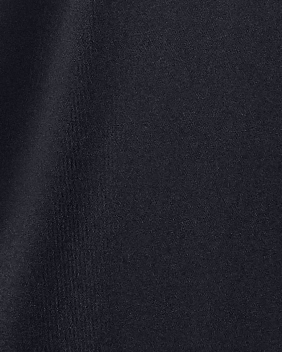 Mädchen UA Tech™ Kurzarm-Oberteil mit großem Logo, Black, pdpMainDesktop image number 1