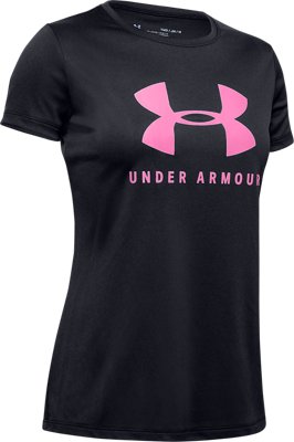 girls under armour tshirt