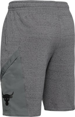 men's project rock terry printed shorts