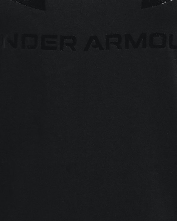 Women's UA Rival Logo Short Sleeve in Black image number 6