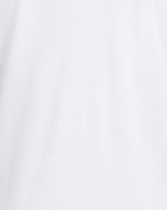 Women's UA Rival Logo Short Sleeve, White, pdpMainDesktop image number 3