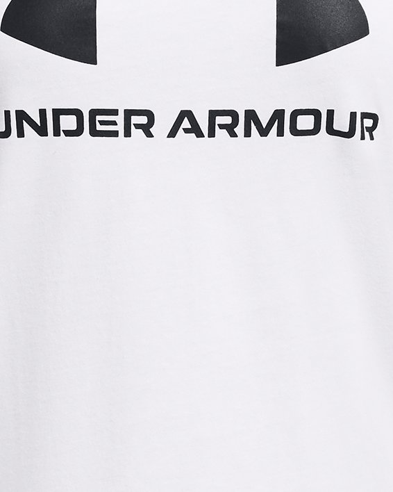 Women's UA Rival Logo Short Sleeve in White image number 2