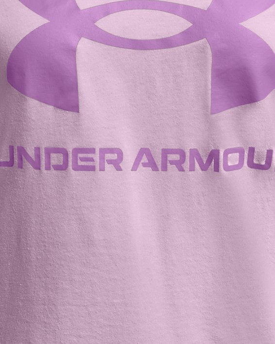 เสื้อแขนสั้น UA Sportstyle Graphic สำหรับผู้หญิง image number 2
