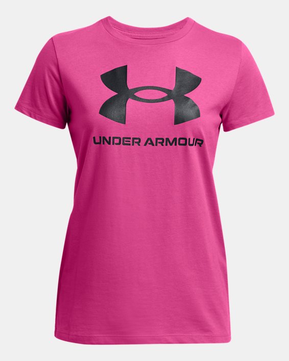 UA Sportstyle - Modèle imprimé à manches courtes pour femmes