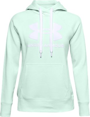 under armour hoodie blue women