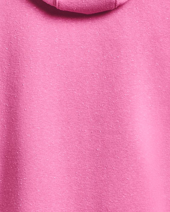 Sudadera con capucha UA Rival Fleece Logo para Mujer, Pink, pdpMainDesktop image number 5
