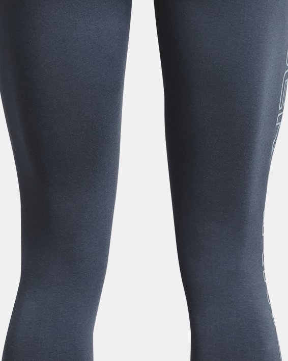 Women's UA Favorite Wordmark Leggings in Gray image number 6