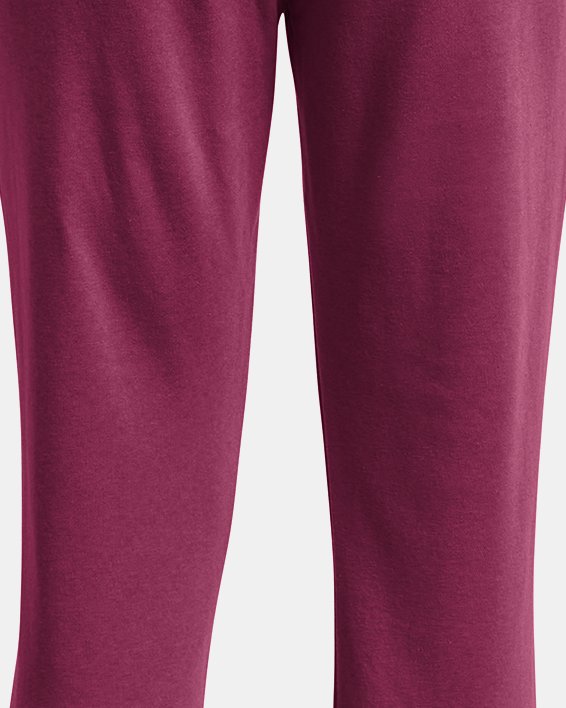 Pantalones Deportivos UA Rival Fleece para Mujer, Purple, pdpMainDesktop image number 5