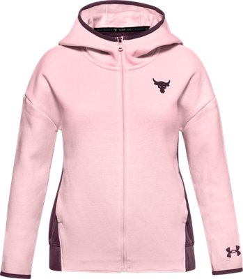 under armor pink hoodie