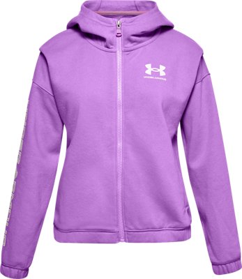 under armour pink hoodie