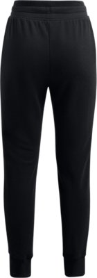 girls joggers black