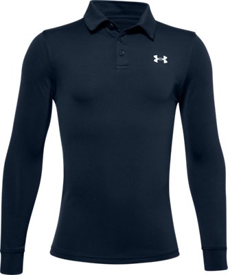 boys under armour polo shirts