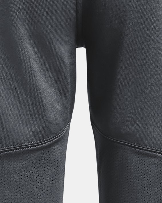 Under Armour Girls' Softball Pants Black (001)/Baseball Gray X-Large
