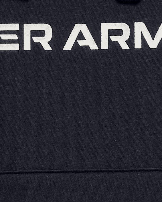 Sudadera Under Armour Rival Fleece Big Logo, Gris, Hombre
