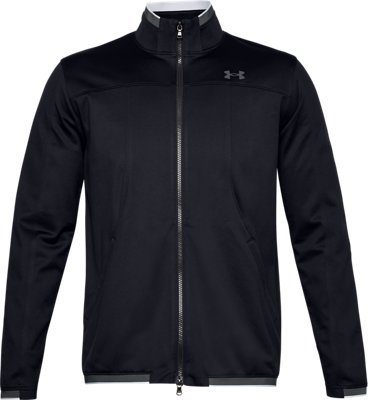 Men's UA RUSH&trade; Knit Track Jacket image number 6