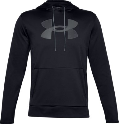 under armour big logo hoodie