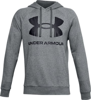 Herren UA Rival Fleece Big Logo Hoodie | Under Armour
