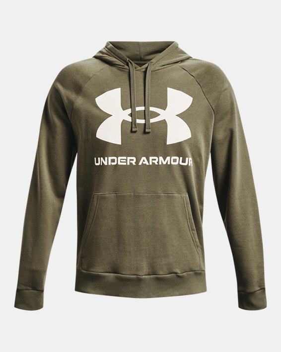 Under Armour Men's UA Rival Fleece Big Logo Hoodie. 5