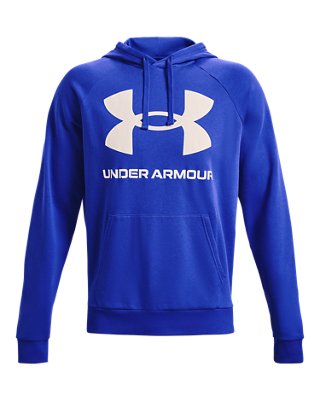 Men S Ua Rival Fleece Big Logo Hoodie Under Armour