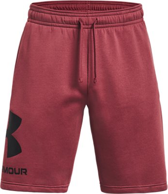 men's ua rival fleece logo shorts