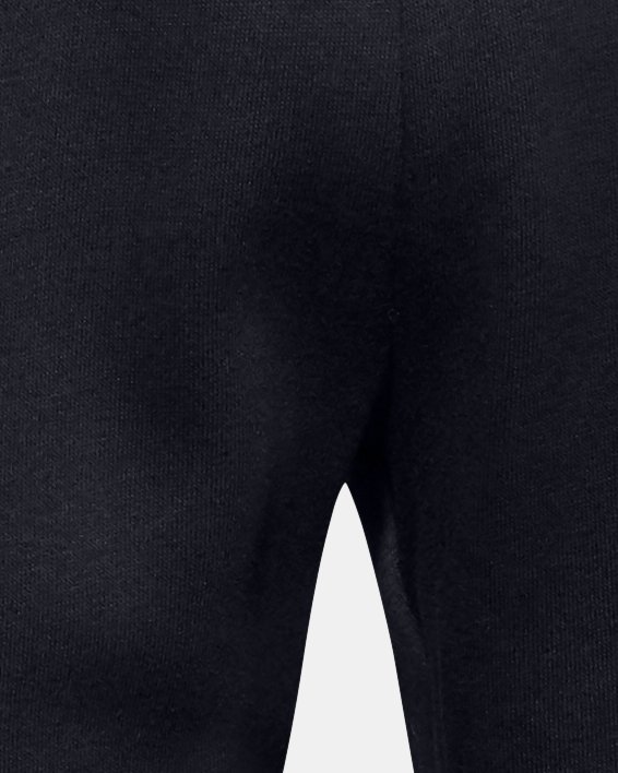 Men's UA Rival Fleece Multilogo Shorts, Black, pdpMainDesktop image number 4