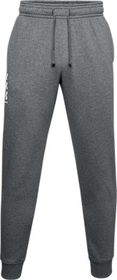 men's ua rival fleece multilogo joggers