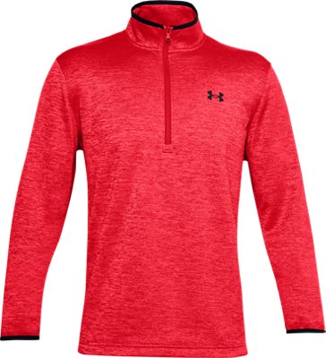 under armour men's half zip fleece