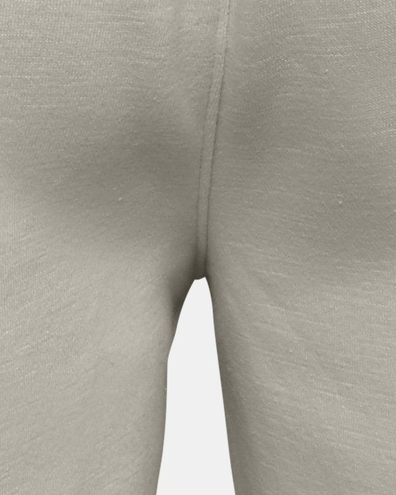 Herren Project Rock Charged Cotton® Fleece Shorts, White, pdpMainDesktop image number 6