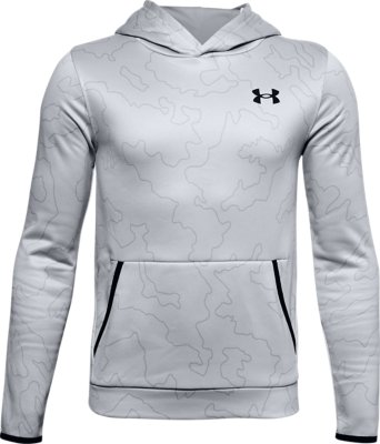 under armour hoodie gray