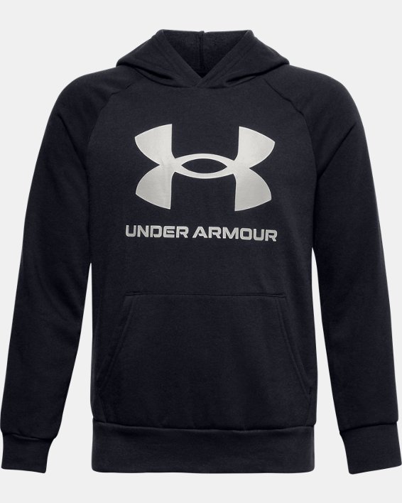 værtinde Berettigelse Beroligende middel Boys' UA Rival Fleece Big Logo Hoodie | Under Armour