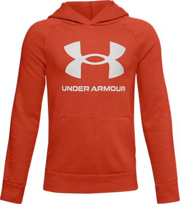 under armour women's rival fleece big logo hoodie