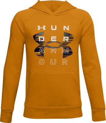 under armour hoodie kids yellow