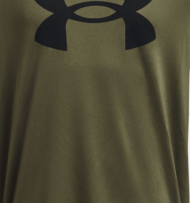 UA]男童TECH BIG LOGO 長T-Shirt-人氣新品| 幽綠色-Under Armour 安德瑪