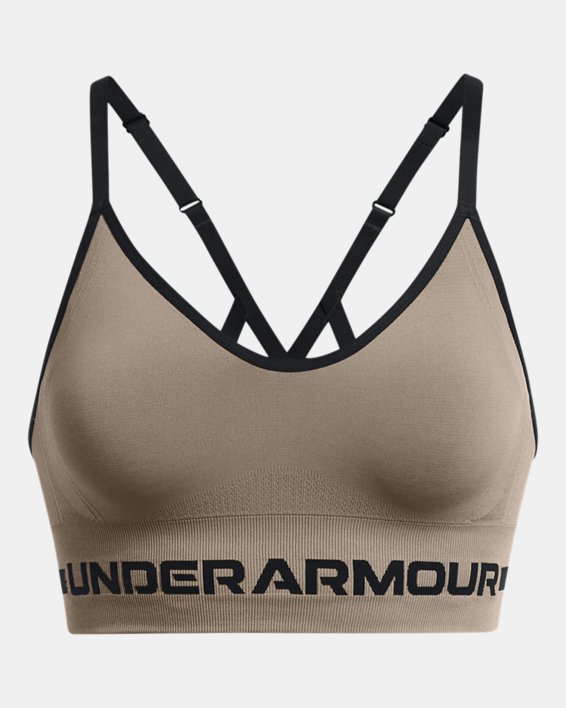 Under Armour Size M Womens Black Active Wireless Unlined Racerback Sports  Bra 1D