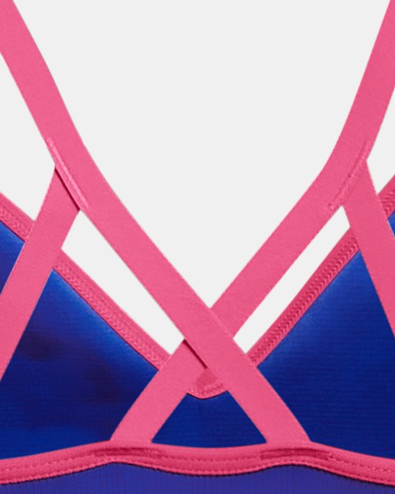 Sujetador Deportivo UA Seamless Low Long para Mujer, Blue, pdpMainDesktop image number 11