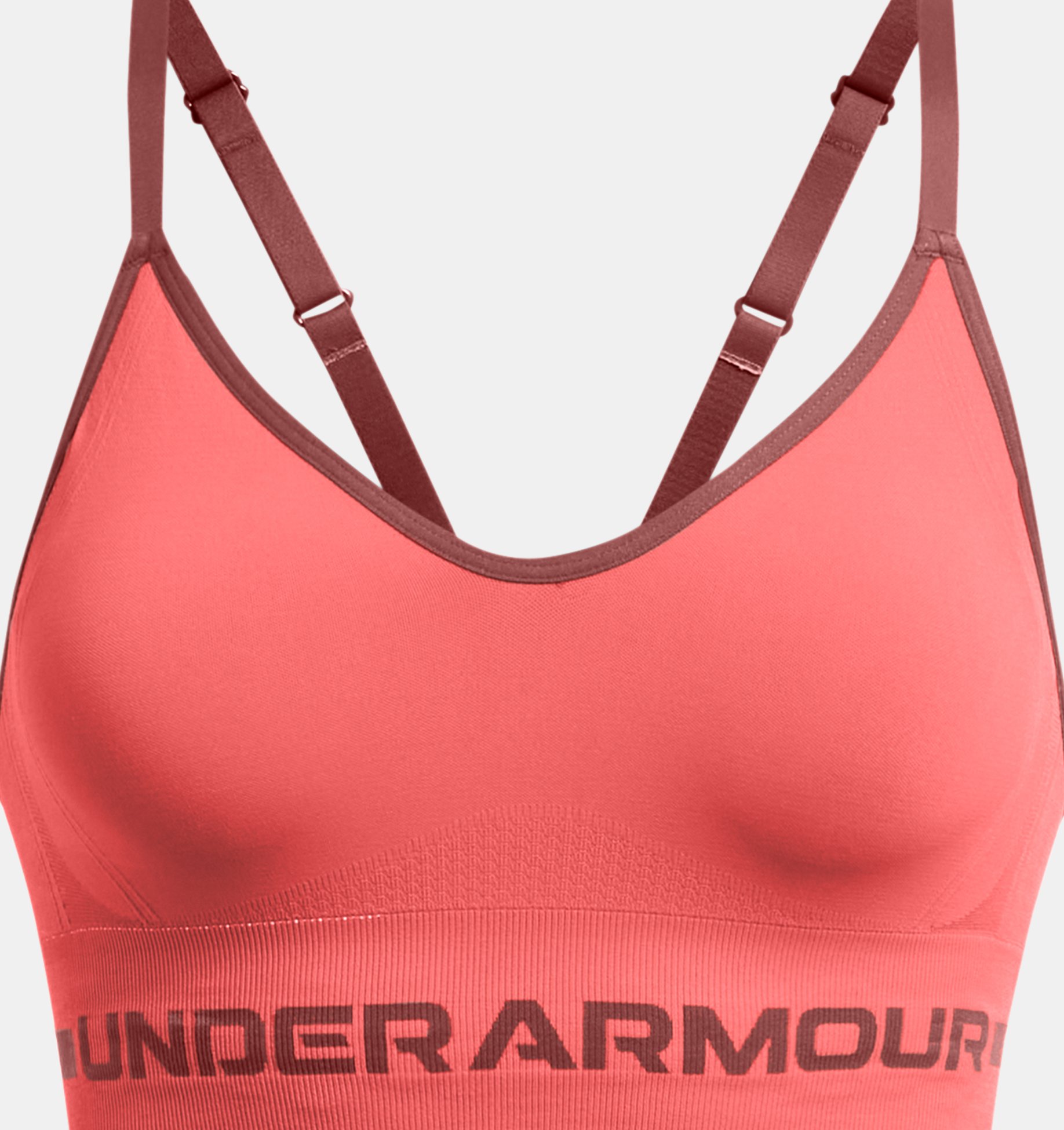 Under Armour Seamless Low Long Heather Bra Sugar Mint/Quirky Lime/Quirky  Lime LG (US 12-14) : Buy Online at Best Price in KSA - Souq is now  : Fashion
