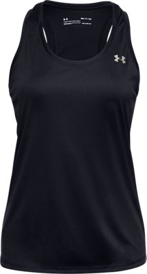 Playera sin Mangas UA Velocity Solid para Mujer, Black, pdpMainDesktop image number 2