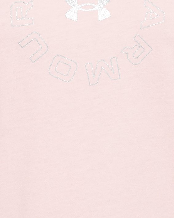 Women's UA Wordmark Graphic Short Sleeve, Pink, pdpMainDesktop image number 4
