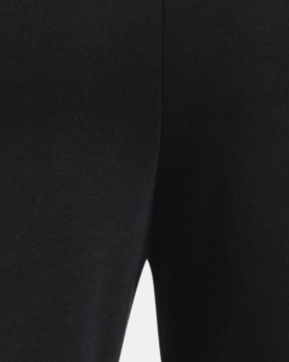 Shorts de Tejido Fleece UA Rival Big Logo para Niño, Black, pdpMainDesktop image number 1