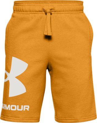boys orange under armour shorts