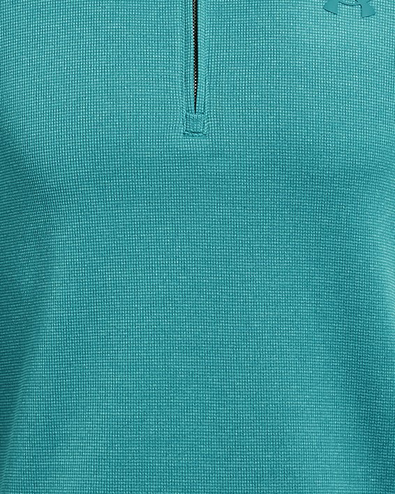 Herentrui UA Storm SweaterFleece met korte rits, Blue, pdpMainDesktop image number 5