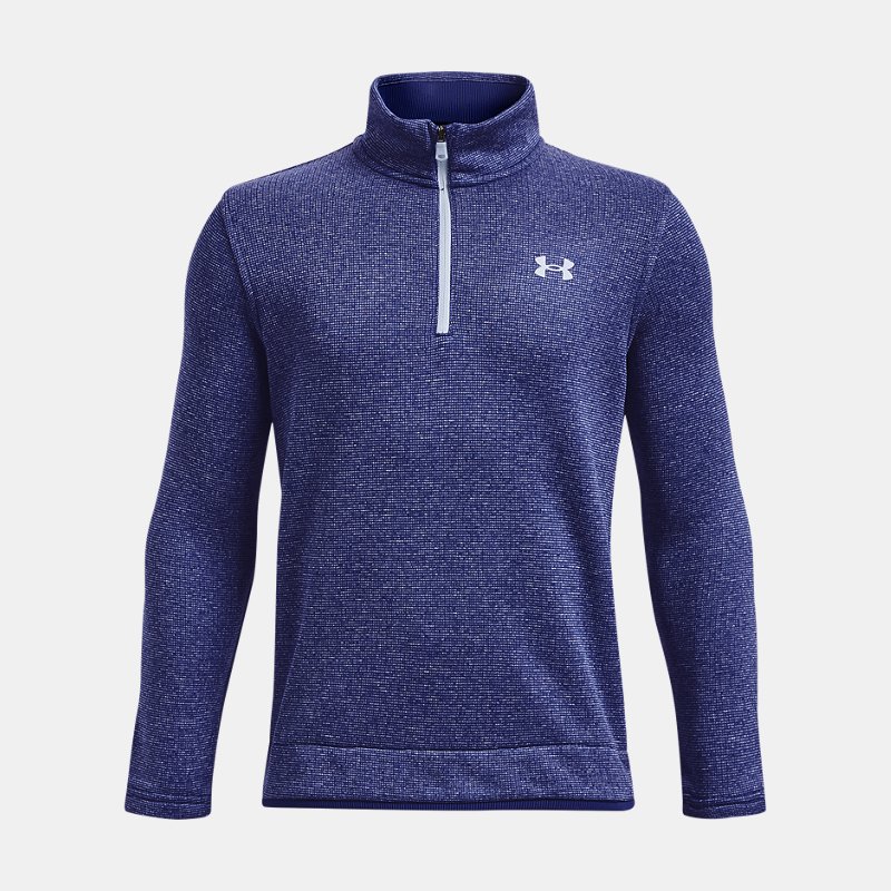 Boys' Under Armour SweaterFleece ½ Zip Bauhaus Blue / Bauhaus Blue / Oxford Blue YSM