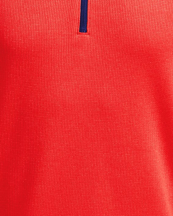 Sudadera con media cremallera UA SweaterFleece para niño, Red, pdpMainDesktop image number 0